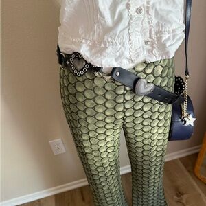 🌟Free People🌟Wilder Days Sequin Festival Bell Bottom Flare Spring Summer Trend